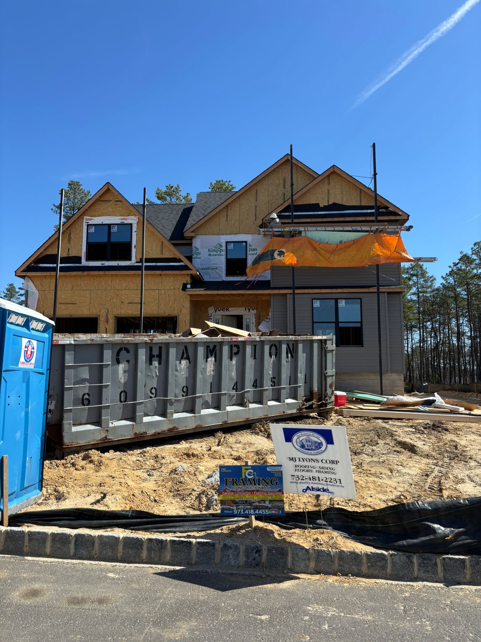 Gutter and Exterior Finish